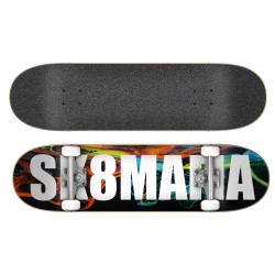 Sk8temafia OG Logo Swirl 8.25" Skateboard Complete