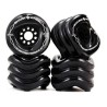 Sharkwheels Magalodon wielen 95 mm 78a zwart