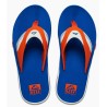 Reef Fanning WK slippers PREGAME orange blue