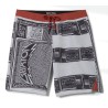 Brixton Blitz 21" short de bain à carreaux ambrés