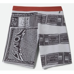 Brixton Blitz 21" short de bain à carreaux ambrés