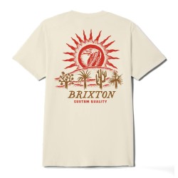 Brixton Dark Paradise t-shirt cream