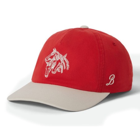 Brixton Round up cap red white