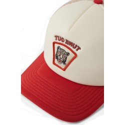 Brixton Lost in reality trucker A-frame cap red white