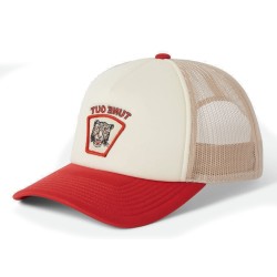 Brixton Lost in reality trucker A-frame cap red white