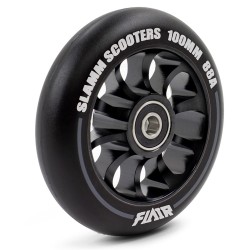 Slamm Flair 2.0 alloy core stunt scooter wheels 100 mm black