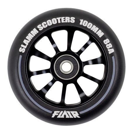 Slamm Flair 2.0 alloy core stunt scooter wheels 100 mm black