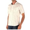 Volcom Pit stripe shirt short sleeve white