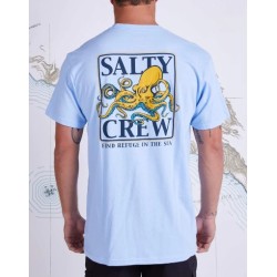 Salty Crew Ink slinger Short sleeve t-shirt light blue