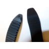 Nitro toe strap connector S-curv black rachet side (per set)
