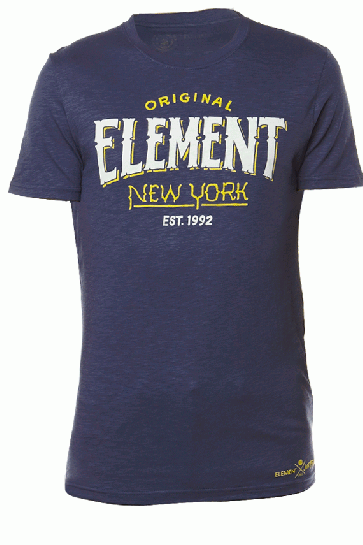 Element New York SS F indigo T-shirt