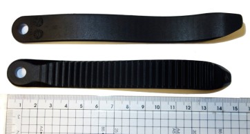 Nitro Raiden toe strap connector S-curv black rachet side (per piece)
