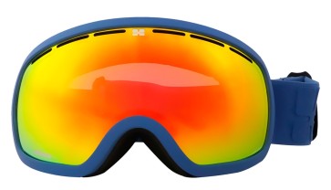 Aphex Baxter goggle blue with revo red lens