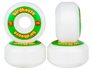 Birdhouse logo skate wheels 51 mm rasta