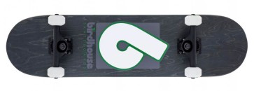 Birdhouse Stage 3 B logo 8" skateboard black green