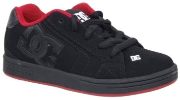 DC Kid Net boy sneakers black/true red