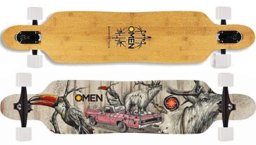 Omen Elk Amino 41.5" complete longboard