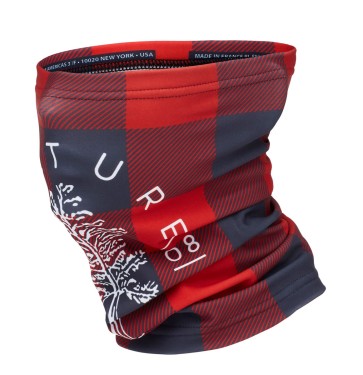 Picture Red Tweed neckwarmer 