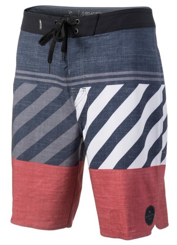 Rip Curl Mirage division 20" boardshort red