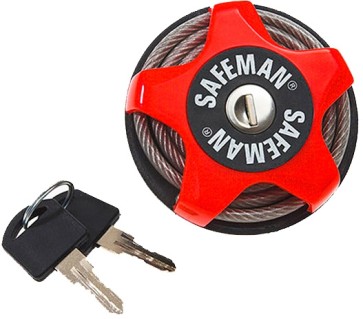 Safeman Tectory 2.0 cable lock red