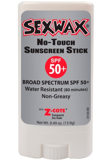 Sexwax No touch Sunscreen stick zinc oxide SPF 50+ 13.9 gr