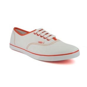 Vans Authentic Lo Pro sneakers white orange