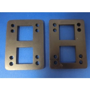 Khiro Flat rubber shock pad risers (2 pack)