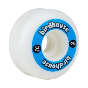 Birdhouse logo skate wheels 54 mm blue