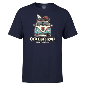 Old Guys Rule Good Vibrations T-shirt