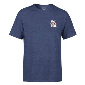Old Guys Rule Improved with age T-shirt heather navy