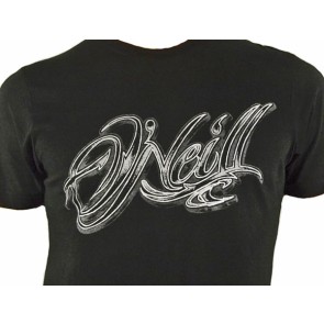 O'Neill Black script t-shirt zwart