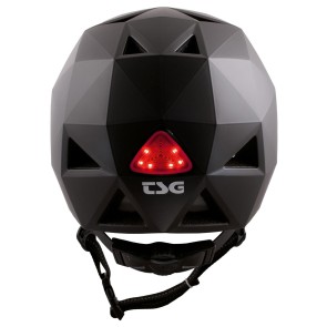 TSG Geo Solid LED skatehelm zwart
