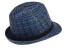 Quiksilver Saga straw hat hyperpurple (blue-black)