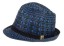 Quiksilver Saga straw hat hyperpurple (blue-black)