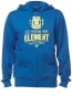 Element Compass zip hoodie vintage blue