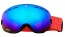 Aphex Krypton junior goggle black - revo blue lens