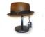 Brixton Castor Fedora hat brown-black 