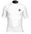 Pro Limit rashguard Logo silk short arm (SA) white