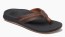 Reef LTHR Ortho coast slippers black-brown
