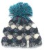 Roxy Past Time beanie chicory blue