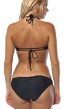 Roxy Solid Rio bandeau bikini black