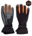 Sinner Wolf leather ski glove black-orange