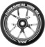 Slamm V-ten alloy core stunt step wheels 110 mm titanium