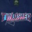 Thrasher Vice logo t-shirt marineblauw