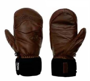 Picture Mc Pherson leather mittens yellow 10K