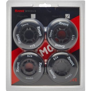 Move 76 mm wheels 4 pack
