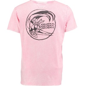 O'Neill Wave cult backdrop T-shirt popstar pink