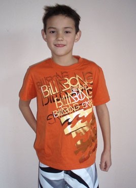 Billabong Hydro SS boys t-shirt orange