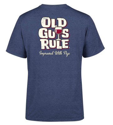 Old Guys Rule Stand by your van T-shirt blue dust