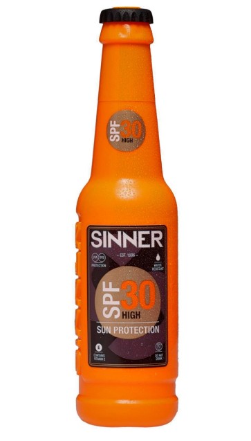 Sinner UV Creme bottle 200 ml SPF 30